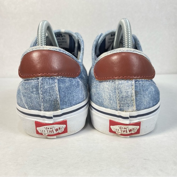 Vans Chima Ferguson Pro Acid Wash Light Navy Canvas Skate Shoes; Men’s Size 8.5 - Picture 12 of 16